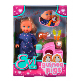 Игровой набор Эви Guinea pigs с аксессуарами Simba OL227011