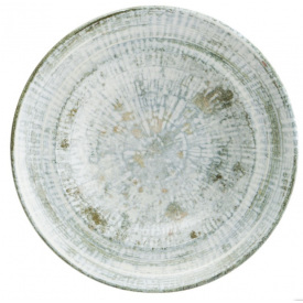 Тарілка Bonna Odette Olive 27 см Білий із зеленим ODTOLGRM27CK