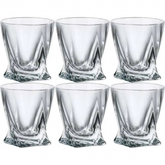 Набір чарок Quadro Yujing GlassWare 3139/1745 6 шт 50 мл