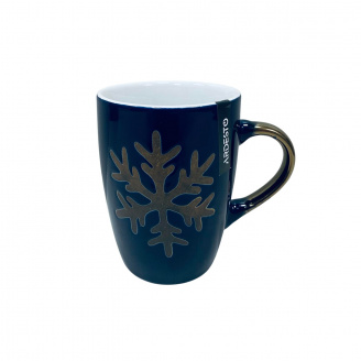 Чашка керамическая Ardesto AR3059AS SnowFlake 320 мл