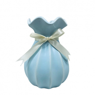 Ваза для квітів Viva Perl A060250 17 см Блакитний