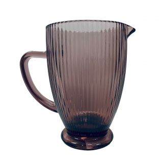 Глечик скляний Versailles VS-P1100TD 1,1 л Турмалін Рожевий