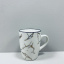 Набір чашок порцелянових BonaDi 905-237/905-238 Marble 2 шт 360 мл Black-White Харків
