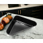 Блюдо трикутне з меламіну One Chef 32×24,8×6,4 см 1,9 л Чорне Кропивницький