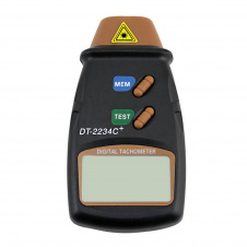 Цифровой фото тахометр лазерный бесконтактный MHZ DT-2234C+