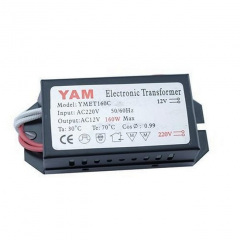 Трансформатор для галогенних ламп YAM YMET160C 220В-12В 160Вт Прилуки