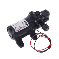 Насос водяной мембранный Good Pumps 12В 72Вт 130psi высокого давления Black Тернополь