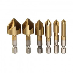 Сверла с зенковкой HSB 6-19 мм набор 6 шт Киев