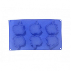 Силіконова форма для десертів Яблуко 29,5х17х3 см SNS Silicone Н-8015
