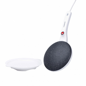 Млинница электрическая Sokany HY-901 диаметром 22 см с антипригарным покрытием белый (HY901W)