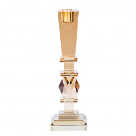 Подсвечник стеклянный TS Kitchen Sunset 22 см (HP36555S)