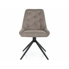 Стілець ASTI BREGO чорний каркас/беж 34