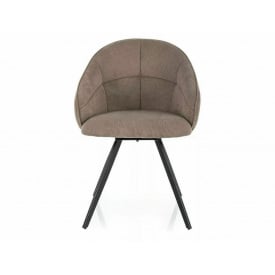 Стілець CAPRI VARDO чорний каркас/т.беж 35