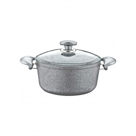 Каструля 6,9 л 28х13 см O.M.S. Collection 3110.01.02-28-6,9л-Grey