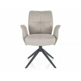 Стілець WING BREGO чорний каркас/св.беж 31