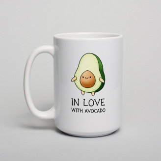 Кружка BeriDari In love with avocado BD-kruzh-131 425 мл (2841)