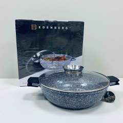 Сотейник із кришкою Edenberg EB-8042 5,5 л 32 см Запоріжжя