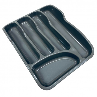 Лоток для столових приборів Алеана 167095 33x25x6 см Капучино