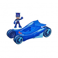 Набор PJ Masks Герои в масках с фигуркой Гоночный кэтмобиль Синий (KD98754)