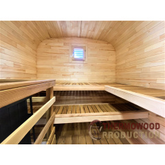 Мобільна квадро баня бочка 2.4x4.5м під ключ від Thermowood Production Київ