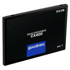 SSD накопичувач Goodram CX400 512GB GEN.2 SATAIII TLC (SSDPR-CX400-512-G2) (6613182) Харків