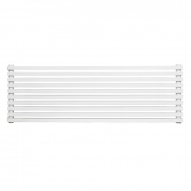 Дизайнерский радиатор Betatherm Quantum 405×1200 горизонтальный, белый матовый