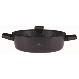 Кастрюля с крышкой 28 см 4,4 л Gerlach Granitex (5901035504714)