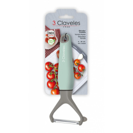 Овощечистка с зубчатым лезвием 3 Claveles (04648)
