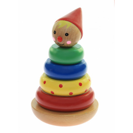 Пірамідка дитяча Чоловічок GoKi 6 деталей