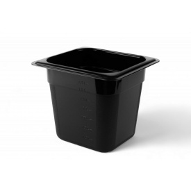 Гастроемкость из полипропилена One Chef 1/6 150 мм Черный