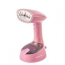 Ручний відпарювач Sokany SK-GT-3065 складаний рожевий (SKGT3065P)