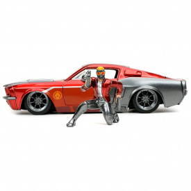 Автомодель машинка Марвел Вартові Галактики Форд Мустанг та Зоряний лорд JADA OL185910