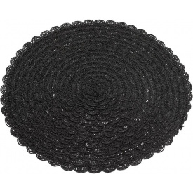 Коврики для сервировки Black lace 38 см DP96469 BonaDi