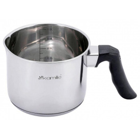 Молочник Kamille 1л из нержавеющей стали Молоковарка DP36900