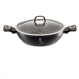 Сотейник Berlinger Haus Black Silver 28см с крышкой (BH-1850)