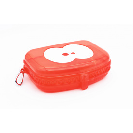 Ланч-бокс с разделителем Fruitfriends красный (970479)