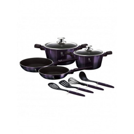 Набор посуды 10 предметов Berlinger Haus Purple Eclipse Collection (BH-7140)