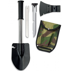 Лопата зі знімною ручкою з нейлоновим чохлом Martinez Albainox 17х12,5 см (33043)