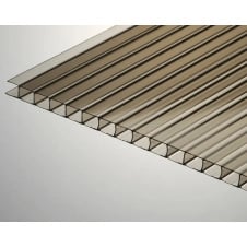 Стільниковий полікарбонат Lexan бронза UV2 10мм