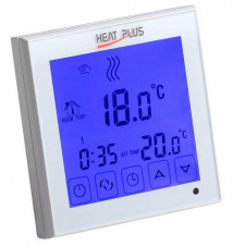 Терморегулятор Heat Plus BHT 323 B sensor Черный White