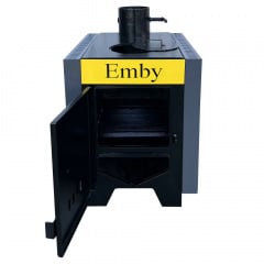 Печь-буржуйка с варочной поверхностью и конвекцией Emby Mini-4 Киев