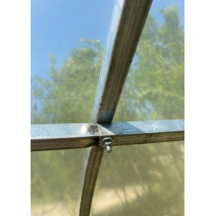 Теплица "Дарина усиленная" 3х10м, труба 30х30мм с пленкой 150 мкм Калуш