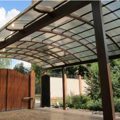 Поликарбонат профилированный TOPLIGHT GR 76/18 UV2 0.9мм бронза микропризмы Харьков