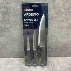 Набор ножей 3 предмета Ardesto Gemini Gourmet AR2103GR Харьков