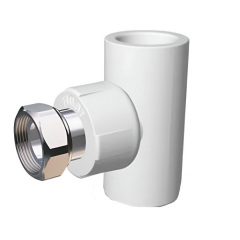 Тройник полипропиленовый FIRAT 3/4"x1" с накидной гайкой (7776025191) Ізмаїл