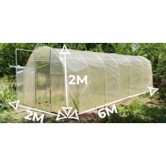 Теплица "Даринка" 2х6м, труба 20х20мм с пленкой 120 мкм Королёво