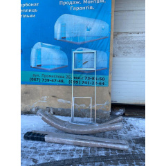 Каркас теплицы "Дарина усиленная" 3х6м труба 30х30мм Ровно