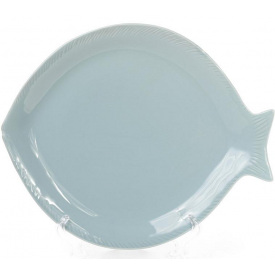Блюдо Bona сервировочное Ceramic Морской Бриз Рыба 20х17х2.3см DP40956
