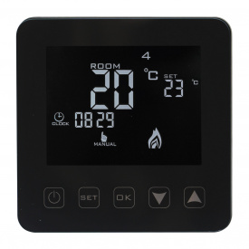 Терморегулятор Heat Plus BHT-320 B W G Черный