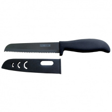 Кухонный нож для хлеба из керамики black KL225061 Kamille